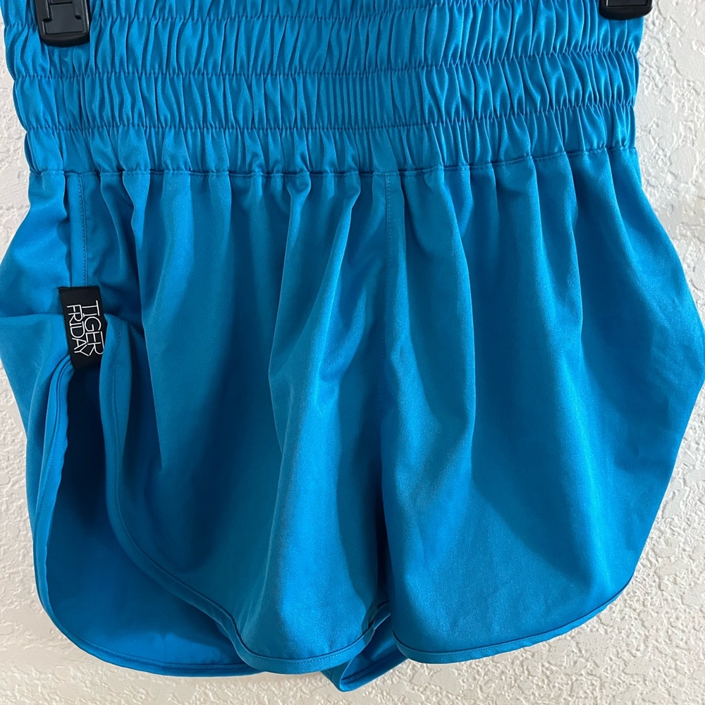 TigerFriday Boxys Athletic Dance Shorts in Blue LIKE NEW (RARE)